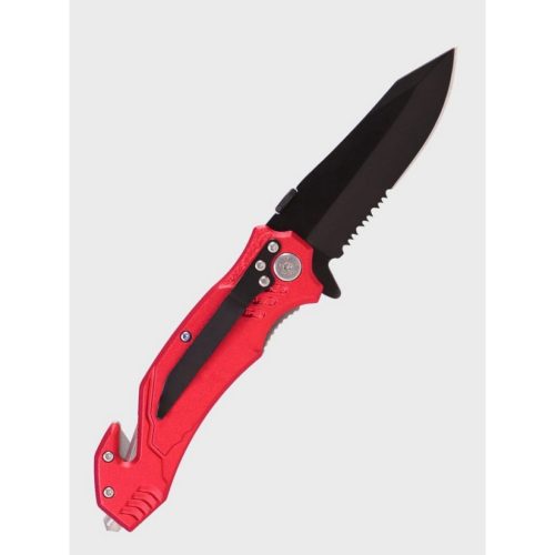 Mil-Tec Fire Brigade pocket knife, red