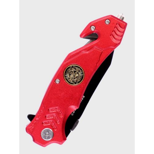Mil-Tec Fire Brigade pocket knife, red