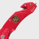 Mil-Tec Fire Brigade Einhandmesser, Rot