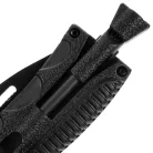 Mil-Tec Einhand-Überlebensmesser, Schwarz