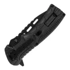 Mil-Tec survival pocket knife, black