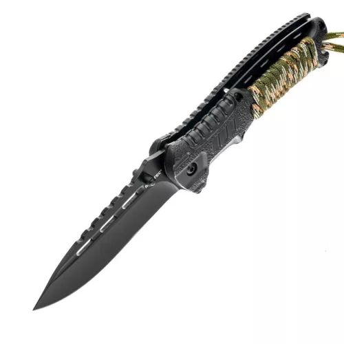 Cuțit de supraviețuire Mil-Tec, camuflaj