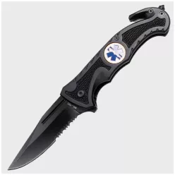 Mil-Tec Rescue kés, fekete