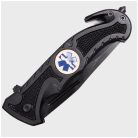 Mil-Tec Rescue Taschenmesser, Schwarz