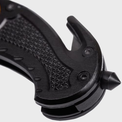 Mil-Tec Rescue Taschenmesser, Schwarz