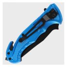 Mil-Tec Rescue pocket knife, blue