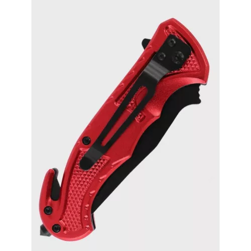 Vreckový nôž Mil-Tec Rescue, červená