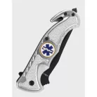 Mil-Tec Rescue Taschenmesser, Silber