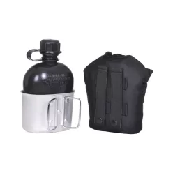 M-Tramp bidon s gamela MOLLE, negru