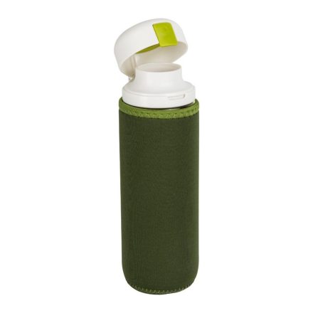 Neoflam Droplet Flasche mit Neopren Hülle, Grün