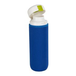 Neoflam Droplet Flasche mit Neopren Hülle, Blau