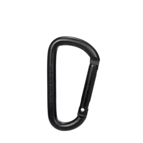 M-Tramp carabiner, black 6cm