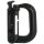 GrimLoc MOLLE carabiner, black