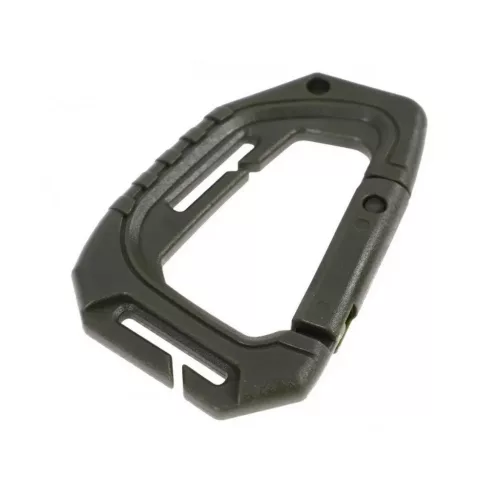 Karabína plastová MOLLE Mil-Tec, zelená