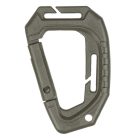 Mil-Tec tactical carabiner, green