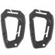 Mil-Tec tactical carabiner, black