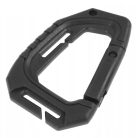 Mil-Tec tactical carabiner, black