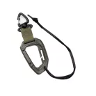 Mil-Tec Missiongear carabiner, green
