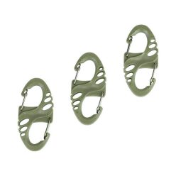 Mini S carabiner, green