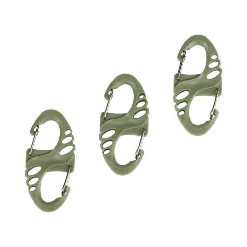 Mini S carabiner, green