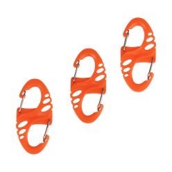 Mini S carabiner, orange