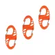 Mini S carabiner, orange