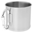 Hrnček nerezový s karabínkou Mil-Tec, 500ml