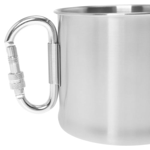 Hrnček nerezový s karabínkou Mil-Tec, 500ml