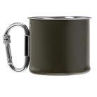 Mil-Tec karabineres bögre, zöld 500ml