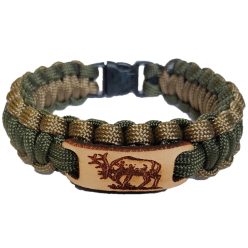 Paracord bracelet, deer XL