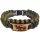 Paracord bracelet, deer XL