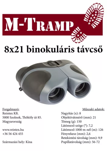 M-Tramp Fernglas 8x21