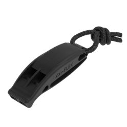 MOLLE fluier din plastic, negru