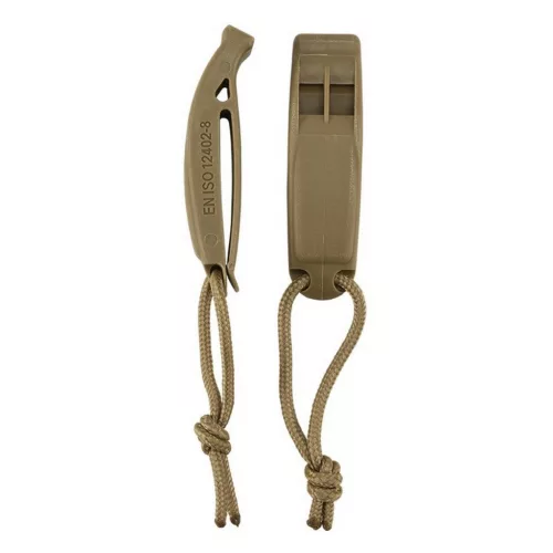 MOLLE whistle, coyote