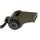Mil-Tec fluier din plastic cu compas si termometru