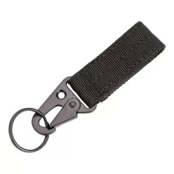 Hawk Nylon Schlüsselanhänger, Schwarz