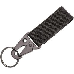 Hawk nylon Keychain, black