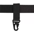 Hawk nylon kulcstartó, fekete
