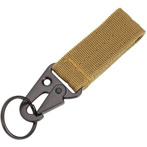 Hawk nylon Keychain, coyote