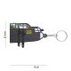 Avro Lancester PVC keychain