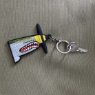 P-51 Mustang PVC keychain