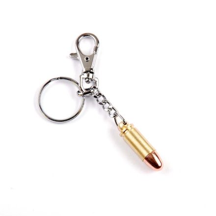 Bullet keychain, 9mm
