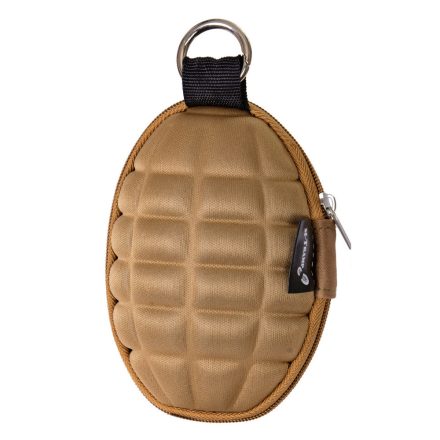 M-Tramp grenade key chain pouch, coyote