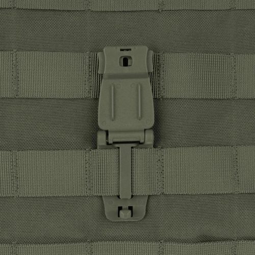 MOLLE spona na popruh, zelená