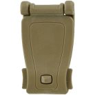 MOLLE webbing clip, coyote