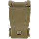 MOLLE webbing clip, coyote