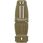 MOLLE webbing clip, coyote