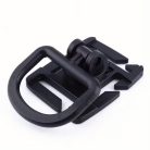 MOLLE D Ring, Schwarz