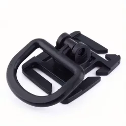 MOLLE klip D-ring univerzálny, čierna