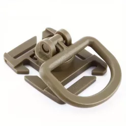 MOLLE klip D-ring univerzálny, coyote